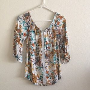 St Johns Bay off the shoulder blouse
